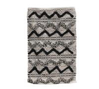 Tapis style ethnique en relief Ajil - 60x90cm - Noir