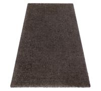 Tapis SUPREME 51201070 shaggy 5cm marron foncé 160x230 cm