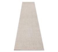 Tapis tapis de couloir SIZAL SION A5165A Mélange tissé à plat écru / crème 70x300 cm