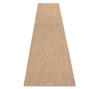 Tapis tapis de couloir SIZAL SION A5165A Mélange tissé à plat naturel 70x200 cm