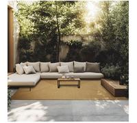 Tapis - TECTAKE - Tapis tressé RAYA en aspect jute style bohème pour intérieur et extérieur, 200 x 290 cm - Marron
