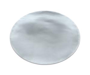 Tapis TEDDY NEW dream 47 cercle Shaggy argent très épais en peluche cercle 120 cm