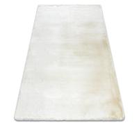 Tapis TEDDY NEW wool 45 Shaggy crème très épais en peluche 200x290 cm