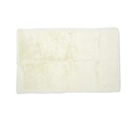 Tapis The home deco factory MIRGO Blanc 60x110 cm