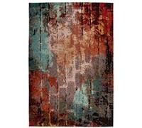Tapis Tissé Imprimé à Motifs "Primavera" Multicolore 80 x 150 cm Multicolore G