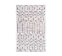Tapis Tissé Imprimé à Poils Plats Maya III Gris 120 x 180 cm