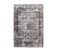 Tapis Tissé Imprimé à Poils Plats Saphira Gris 160 x 230 cm