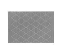 Tapis Tissé Imprimé Yvo 160x230cm Gris