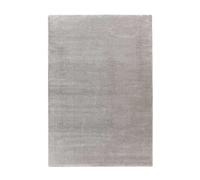 Tapis Tissé Shaggy à Poils Longs Nila Gris 160 x 230 cm