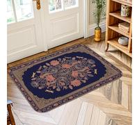 Tapis traditionnel floral nénuphars libellules 61 x 0,9 m