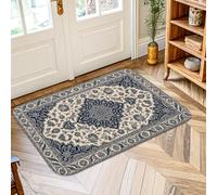 Tapis traditionnel médaillon, du Moyen-Orient, 0,6 x 0,9 m