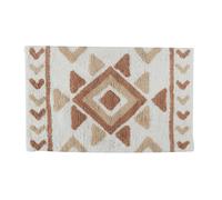 Tapis Tufté Éthnique 50x80cm Multicolore