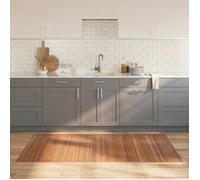 Tapis - VIDAXL - 100x200 cm - Bambou naturel - Antidérapant - Style scandinave moderne