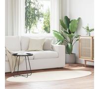 VidaXL Tapis Crème Polyester 120x170 cm