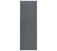 vidaXL Tapis de cuisine antidérapant 100 x 350 cm Gris