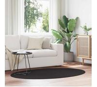 vidaXL Tapis HUARTE - Noir 100x200 cm