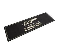 vidaXL Tapis de cuisine texte "Coffee" – Lavable, velours – 45 x 150 cm