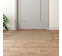 vidaXL Tapis de Couloir Aspect sisal Sable 50x100 cm, Tapis d'entrée, Tapis de Porte, Tapis de Couloir Lavable, Moquette de Couloir, Moquette de Sol