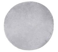 Tapis - VIDAXL - Tafalla - Rond Ø 200 cm - Fausse peau de mouton - Polyester doux