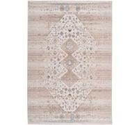 Tapis Vintage à Poils Courts "Baroque XI" Beige 160 x 230 cm Beige G