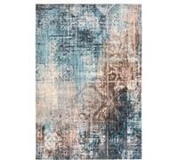 Paris Prix Tapis Vintage Indiana III Bleu 80x150 cm