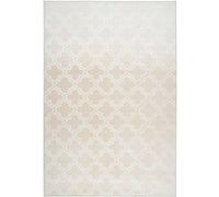 Tapis Vintage Fait Main "Monroe I" Crème 120 x 170 cm Beige G