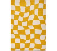 Tapis vintage Groovy Jaune 120 X 160 cm - Jaune
