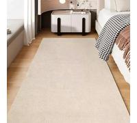 Tapis Vintage Salon Tapis Lavable antidérapant Moquette d’intérieur Durable | Tapis imitation sisal, Facile à Nettoyer, bordure, idéal pour Salon, Chambre, Cuisine ou entrée, 9mm(Beige,120x200cm)