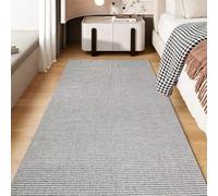 Tapis Vintage Salon Tapis Lavable antidérapant Moquette d’intérieur Durable | Tapis imitation sisal, Facile à Nettoyer, bordure, idéal pour Salon, Chambre, Cuisine ou entrée, 9mm(Off-white,120x200cm)