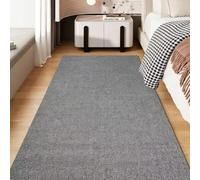 Tapis Vintage Salon Tapis Lavable antidérapant Moquette d’intérieur Durable | Tapis imitation sisal, Facile à Nettoyer, bordure, idéal pour Salon, Chambre, Cuisine ou entrée, 9mm(Gray,120x200cm)