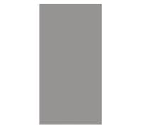 Tapis Vinyle Panorama Gris Lisse 60x200 cm - Tapis pour Cuisine, Bureau et Salon en PVC