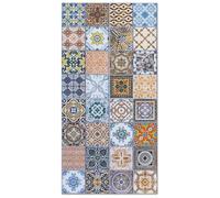 Panorama Tapis Vinyle - Modèle Carreaux Ciments Nijar Original 60x250 cm - Différentes Tailles - Deco Maison, Cuisine, Chambre et Exterieur