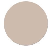 Tapis Vinyle Panorama Ronde Rose Lisse 100x100 cm - Tapis pour Cuisine, Bureau et Salon en PVC