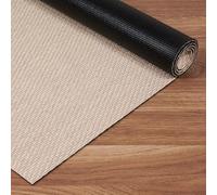 Tapis vinyle Premium intérieur et extérieur Haute Qualité Écru 120x180 cm | Antidérapant lavable imperméable extra-plat pour intérieur cuisine salon chambre couloir extérieur résistant pluie StoresDeco