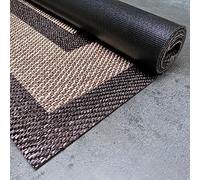 Tapis vinyle Premium intérieur et extérieur Haute Qualité Rectangle 160x230 | Antidérapant lavable imperméable extra-plat pour intérieur cuisine salon chambre couloir extérieur résistant pluie StoresDeco