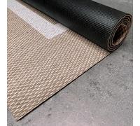 Tapis vinyle Premium intérieur et extérieur Haute Qualité Rectangle 80x150 | Antidérapant lavable imperméable extra-plat pour intérieur cuisine salon chambre couloir extérieur résistant pluie StoresDeco