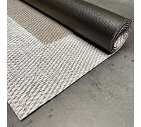 Tapis vinyle Premium intérieur et extérieur Haute Qualité Sable 80x150 cm | Antidérapant lavable imperméable extra-plat pour intérieur cuisine salon chambre couloir extérieur résistant pluie StoresDeco