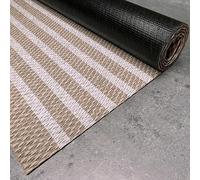Tapis vinyle Premium intérieur et extérieur Haute Qualité Vagues 60x90 cm | Antidérapant lavable imperméable extra-plat pour intérieur cuisine salon chambre couloir extérieur résistant pluie StoresDeco