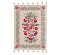 Tapis ""Wild"" coton tufté vert céladon 120x170cm - Atmosphera Créateur d'intérieur