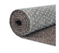 TAPISO Gazon Artificiel Extérieur 2x2,3 m 4,6m² Balcon Terrasse Jardin PEMBA Brun Marron Pelouse Synthétique 200x230 cm