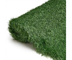 TAPISO Verde Gazon Artificiel 40 mm au Mètre - Pelouse Synthétique Dense & Réaliste Vert Foncé - Résistant UV & Intempéries - Jardin, Terrasse, Balcon - Découpe sur Mesure 200 x 400 cm