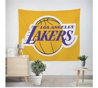 Tapisserie murale en polyester NBA décorations pour la maison - 130*150cm (Lakers de Los Angeles) G