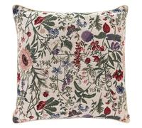 Tapisserie Siganre 45 x45 cm (18x18 in) Housse de Coussin pour canapé, taie d'oreiller Decorative avec Garden Designs (Jardin du Matin)