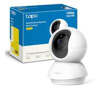 Tapo C200C Caméra Surveillance WiFi intérieure 360° 1080p, Vision Nocturne, Notifications en Temps réel, Détection de Personne, Suivi de Mouvement, Télécommande, Compatible avec Alexa