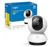 Tapo 2K+ Camera Interieur WiFi 360° Vision Nocturne Couleur Améliorée,C220