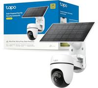 Tapo 3K Camera Exterieur sans Fil Solaire 360° Suivi IA,C630 KIT | Enregistrement AOV 24h/24, Vision Nocturne Couleur, Suivi et détection IA, PIR Alarme, Audio bidirectionnel