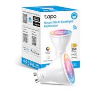 Tapo Ampoule Connectée Alexa GU10, Multicolore LED Dimmable L630, 1 pièce | Commande vocale Alexa/Google, aucun hub requis, mode absence anti-intrusion, programme & minuterie, 3.7W (équivalent 50W)