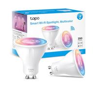 Tapo Ampoule Connectée Alexa GU10, Multicolore LED Dimmable L630, 2 pièce | Commande vocale Alexa/Google, aucun hub requis, mode absence anti-intrusion, programme & minuterie, 3.7W (équivalent 50W)
