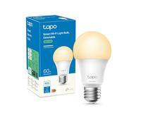 Tapo Ampoule Connectée WiFi, Ampoule LED E27 Blanc Chaud 2700K, Dimmable 8.7W 806Lm, Compatible avec Alexa et Google Home, Commande Vocale, Economie d'énergie, L510E
