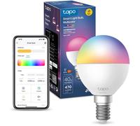 Tapo Ampoule LED E14 connectée WiFi multicolore 2500-6500 K dimmable 4 3 W / 470 lm compatible Alexa & Google Home sans hub